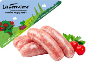 La Fermiere™ Genuine Angus Beef Sausages (6 per pack)