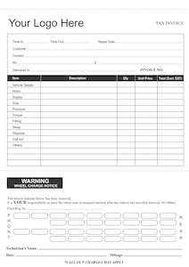 Truck Tyre Change Charge Book