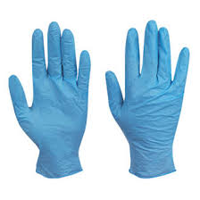 Gloves Blue Vinyl - Box of 100 - XL - First Aid Kits Online