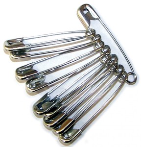 Products: Safety Pins - Pack of 10 - First Aid Kits Online