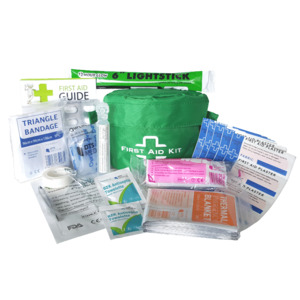 First Aid Kit Tramping / Camping / Hiking Home & Leisure, in Semi Circle Bag&hellip;