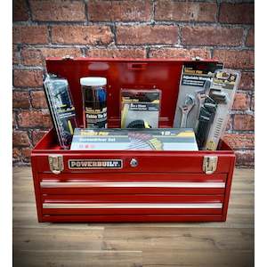 Powerbuilt Tool Boxes: Powerbuilt Portable Toolbox with FREE Tool Bundle