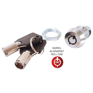 Powerbuilt Tool Boxes: Powerbuilt Replacement Lock Barrell & Key - Suitable for Roller cabinets