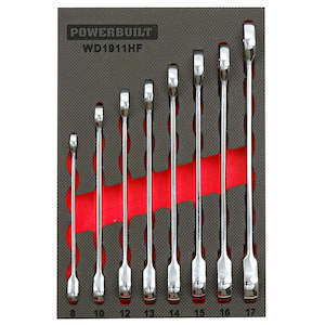 Powerbuilt Tool Boxes Tools: Powerbuilt 9pc Reversible Gear Spanner Tray