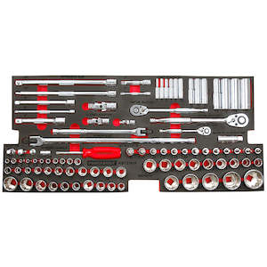 Powerbuilt Tool Boxes Tools: Powerbuilt 94pc Socket, Driver & Accessory Tray