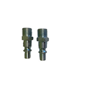 Air Accessories: Powerbuilt 2pc Male ARO Fittings