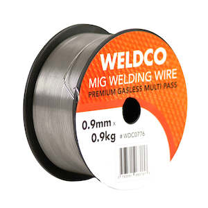 Mig Wire: WELDCO MIG WELDING WIRE 0.9MM X 0.9KG GASLESS