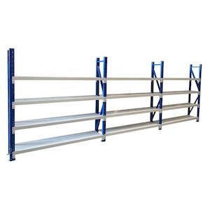 Shelving 600mm: Longspan Shelving  600mm wide Three Bay Unit