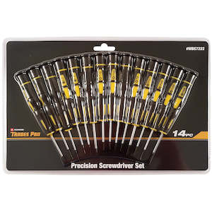 Hand Tools General Online Tools Nz: Trades Pro 14pc Precision Screwdriver Set