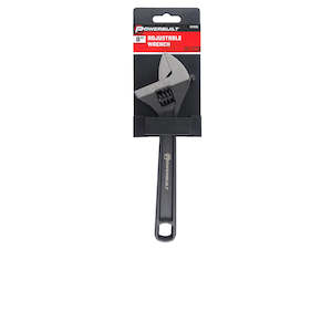Powerbuilt Tools: Powerbuilt 200mm/8" Adjustable Wrench - Black Finish