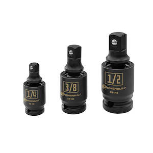 Powerbuilt Tools: Powerbuilt 3pc Impact Universal Joint Set