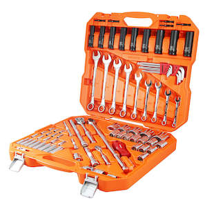 Powerbuilt Tool Sets Online Tools: Powerbuilt 1/4" Dr, 1/2" Dr 81pc Metric Tradie Tool Set