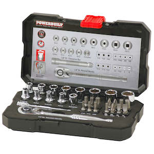 Powerbuilt Tool Sets Online Tools: Powerbuilt 1/4" Dr 30pc Metric Socket Set