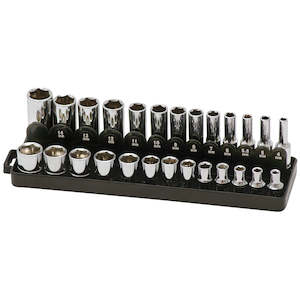 Drive Tools Accessories: Powerbuilt 1/4" Dr Socket Holder