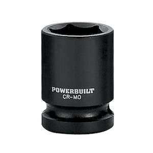 Loose Sockets: Powerbuilt 1/2Dr 22mm Impact Socket