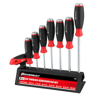 Screwdriver Bit Sets: 8PC GO THROUGH SCREWDRIVER SET