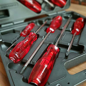 Screwdriver Bit Sets: 10PC GO THROUGH SCREWDRIVER SET