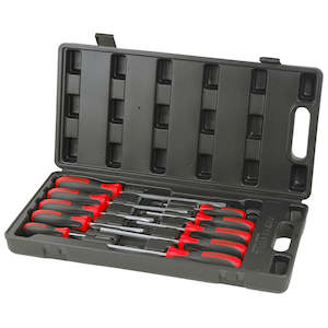 Screwdriver Bit Sets: Powerbuilt 10pc Screwdriver Set - Racing Series
