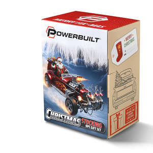 Powerbuilt Tools: Powerbuilt Christmas Stocking 9pc Gift Set