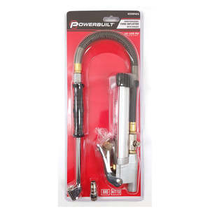 Powerbuilt Professional Tyre Inflator with Gauge