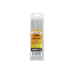 Welding Electrodes: Bossweld Electrode Tungsten Zirconated - 3.2mm x 178mm 10pk
