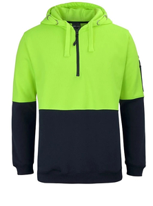 Products: Hi Vis 1/2 Zip Hoodie by JB’s