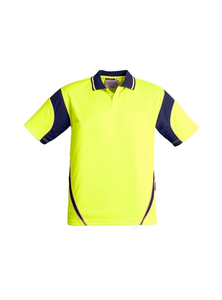 Hi Vis Aztec Mens Polo by Syzmik