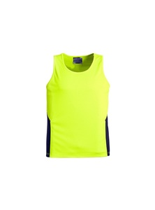 Products: Hi Vis Squad Singlet by Syzmik