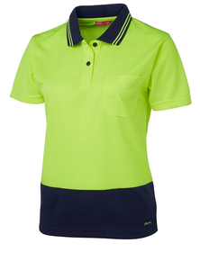 Products: Hi Vis Womens Comfort Polo By JB’s