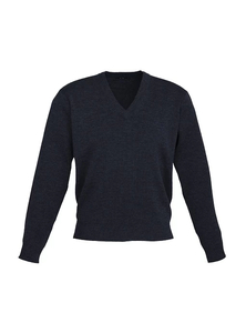 Products: Woolmix Mens “V” Neck Pullover by Biz Collection
