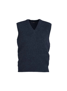 Products: Woolmix Mens “V” Neck Vest by Biz Collection