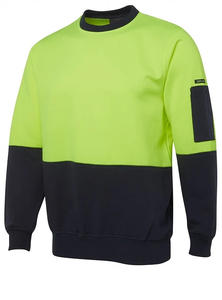 Hi Vis Fleecy Crew by JB’s