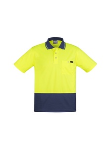 Products: Hi Vis Comfort Back Mens Polo by Syzmik