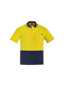 Products: Hi Vis Cotton Mens Polo by Syzmik
