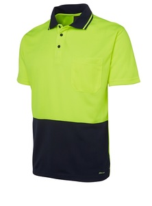 Products: Hi Vis Non Cuff Traditional Polo by JB’s