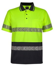 Hi Vis Segmented Tape Polo by JB’s