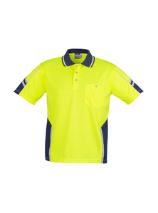 Products: Hi Vis Squad Mens Polo by Syzmik