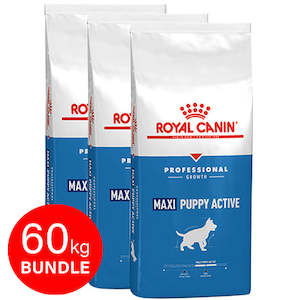 Working Dog: Royal Canin Maxi Puppy Active 60kg