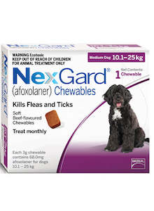 NEXGARD Chewables Medium Dog