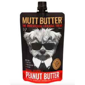 Mutt Butter Orig Squeezy Dog Peanut Butter 250g