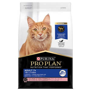 Pro Plan Cat: Pro Plan Cat Adult 7+ Salmon and Tuna Dry Food