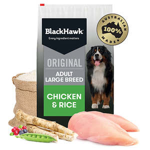 Onsale: Black Hawk Adult Dog Large Breed Chicken 20kg