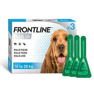 Onsale: FRONTLINE Plus for Medium Dogs