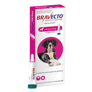 Bravecto Spot On X-Large Dog 40-56kg