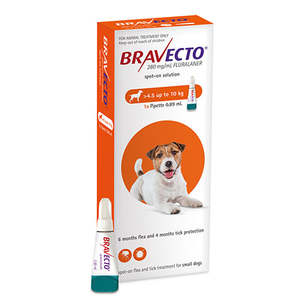 Bravecto: Bravecto Spot On Small Dog 4.5-10kg