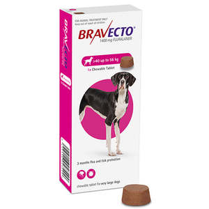 Bravecto: Bravecto Chewable X-Large Dog 40-56kg