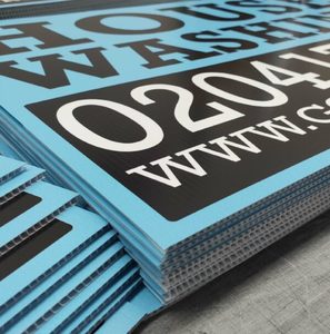 Products: Corflute Signs