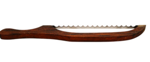Products: Kwila Bow Bread Knife Woodnbits