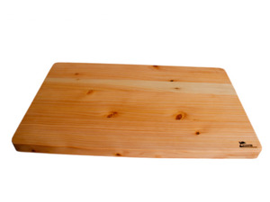 Large Canterbury Macrocarpa Chopping Board with Legs Woodnbits