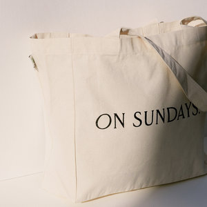 On Sundays Tote Bag - On Sundays
